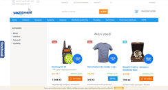 Desktop Screenshot of eshop-yachtmeni.cz