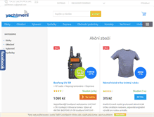Tablet Screenshot of eshop-yachtmeni.cz